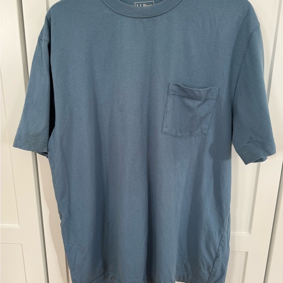 L.L. Bean Other - L.L. Bean Slate Blue Short Sleeve Tee